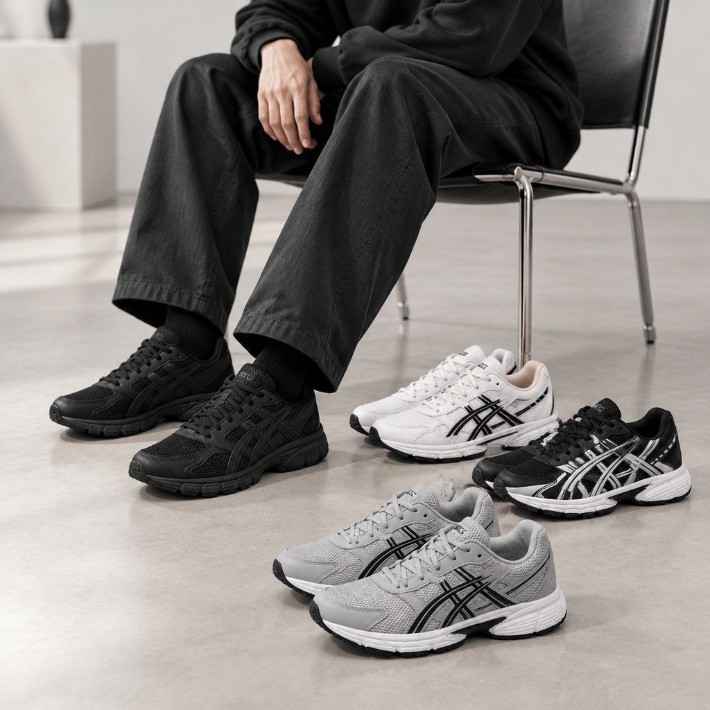 کفش ورزشی Asics مردانه مدل Arian-طوسی
