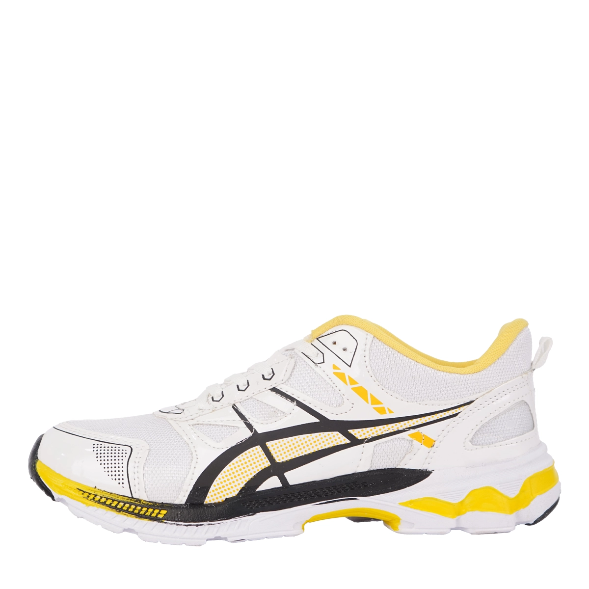 کفش ورزشی مردانه سفید زرد مدلRadman